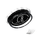 Lashify Curl 8mm Gossamer 目光扩展重填, 黑色, DIY False Lashes 用于自然外观