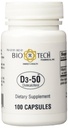 生物技术药店-D3-50(50 000 IU)-100 Caps(FFP)