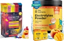 关键NUTRINES 极液态和多维特敏 Duo:20-Pack Variety 5 Flavors + 90-Serving Tropical Peach Mango 电解石粉