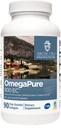 XYMOGEN OmegaPure 900 EC-阿拉斯加IFOS 五星认证Omega 3 鱼油 - EPA DHA 鱼油补充剂 - 支持心血管和脑健康(90 Enteric-Coted Softgels)