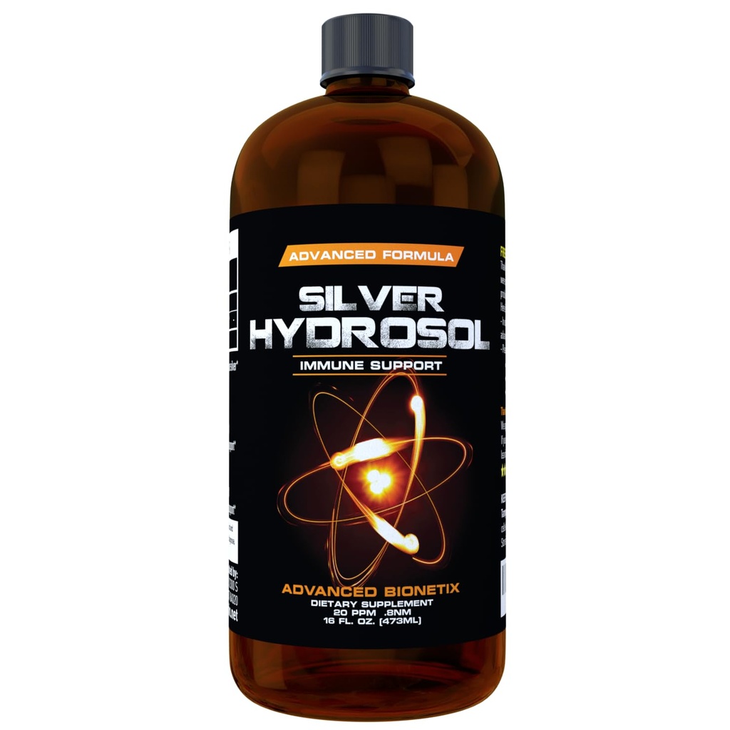 药师推荐 16 oz 高级生物网 Colloidal Silver Hydrosol, All Natural & Profile A健康免疫系统. 银牌真的有用!