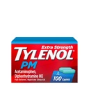 Tylenol PM 超强夜间疼痛解脱和睡眠辅助卡片,500毫克乙酰氨基苯 & 25毫克二苯胺HCl,缓解夜间疼痛和疼痛,非哈比特形成,100厘米
