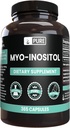 纯原始成份 Myo-Inositol(365 Capsules) 无镁或水稻填充器, 永远纯净, 实验室验证
