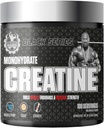 黑色系列 单水合物 Creatine → 300g → 100 为强力、肌肉生长和复苏服务 → 微量化前置