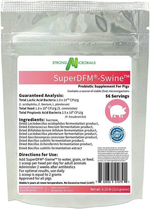 SuperDFM-Swine,猪的养生补充剂,56种服务