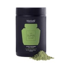 WelleCo The Super Elixir Daily Greens Powder,Probiotic drink mix with full Foods, Gluten Free, Vegan Gut Health Powder, Energy, 豁免,健康皮肤,头发和钉子(Jar, Pineapple & Lime Jar) (Jar, Pineapple & Lime Jar) (美国英语).