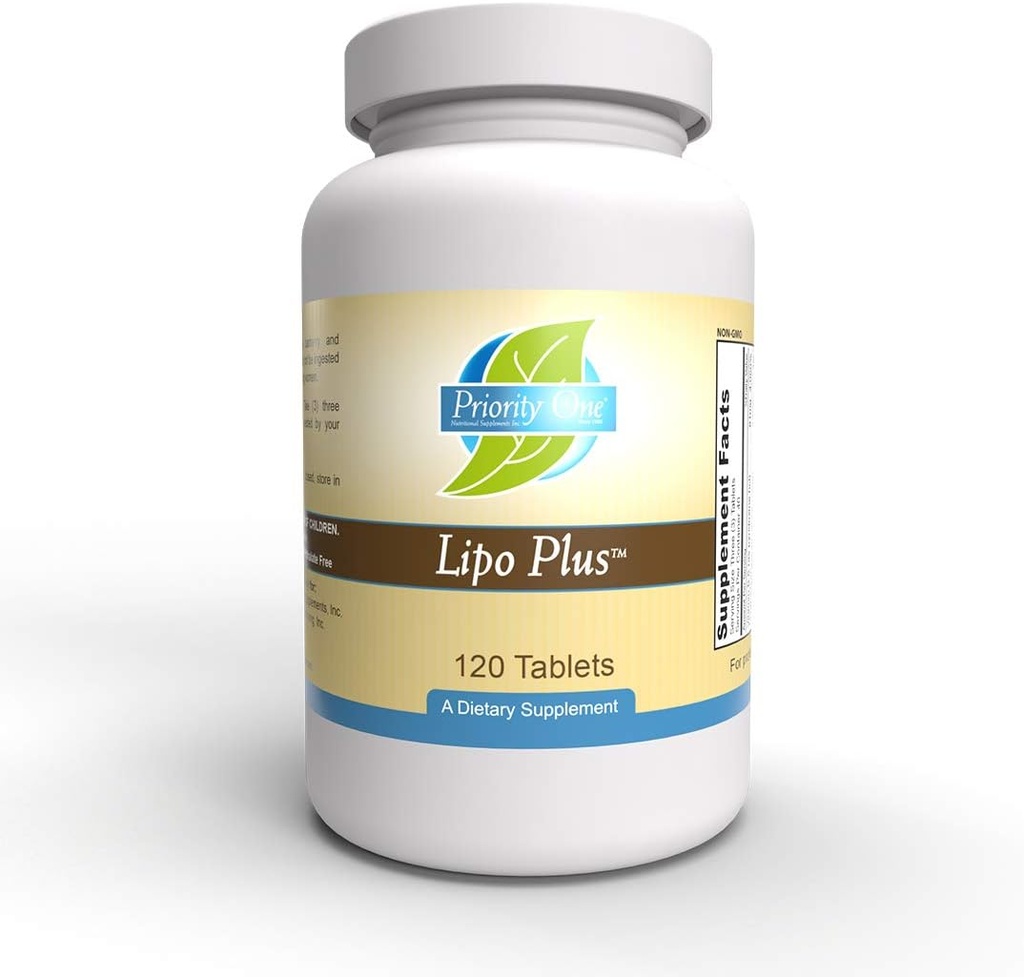 重点1 维生素 Lipo + 120平板 - 旨在帮助维持健康的肝功能。