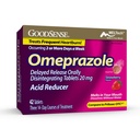 GoodSense Omeprazole 延后释放 Orally 分解片 20 mg,草莓 Flavor,溶解片,治疗频繁的心脏灼伤,减少酸剂,心脏灼伤药,42 片
