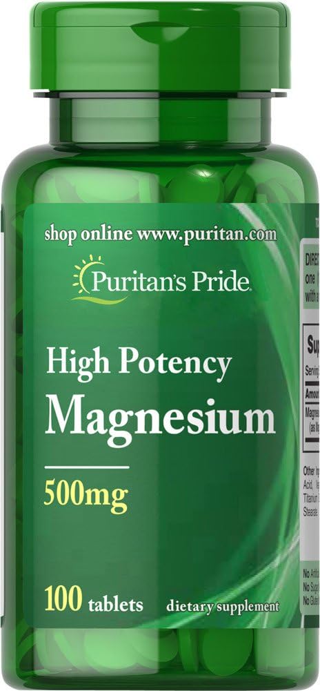 清教徒的荣耀镁,500毫克,100枚