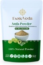 Amla Powder 100%纯和天然印度鹅莓 100% Ayurvedic 草药补充剂 发型护理 皮肤 Glow & Wellness 非GMO 无添加剂 防腐剂或填料 100% 邮袋