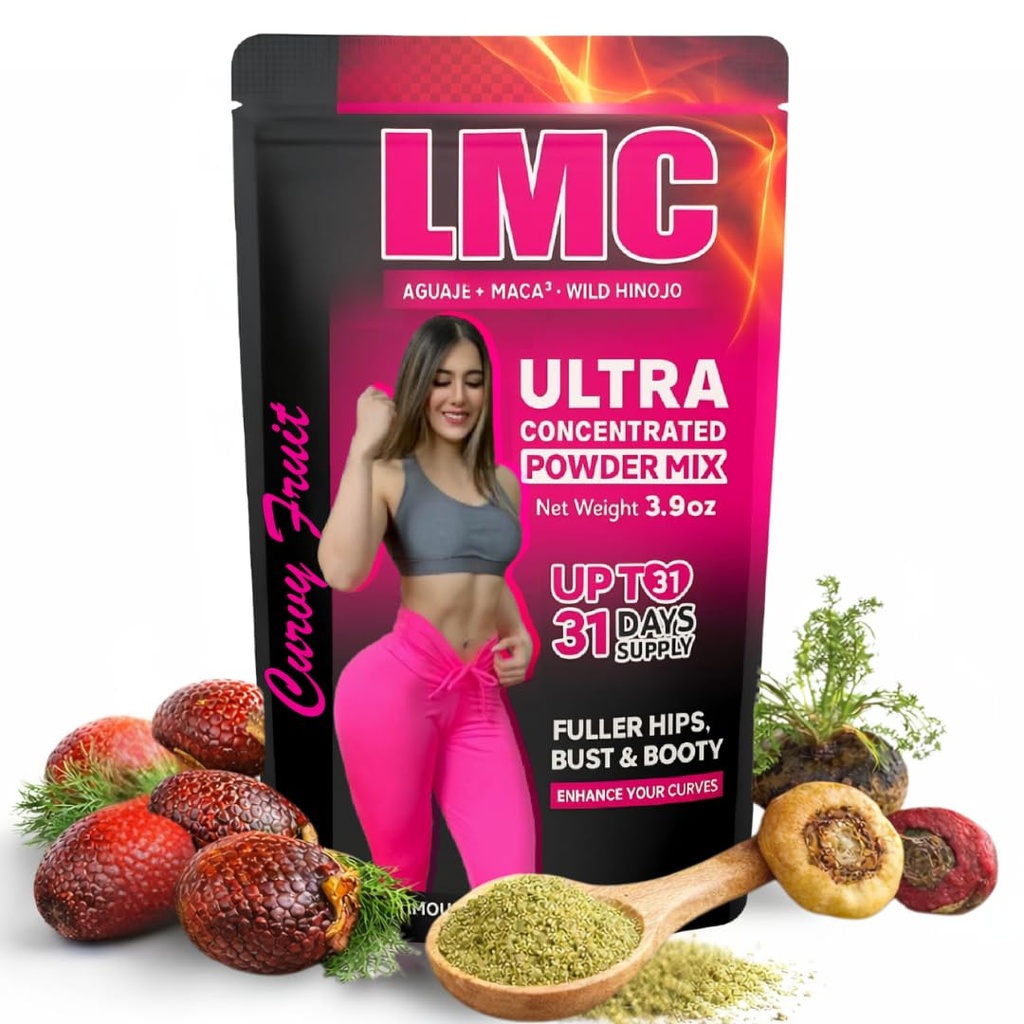LMC Ultra Powder + 草药补充剂,配有 Aguaje, Maca & Wild Fennel + 天然女性平衡与健康 + 31 服务