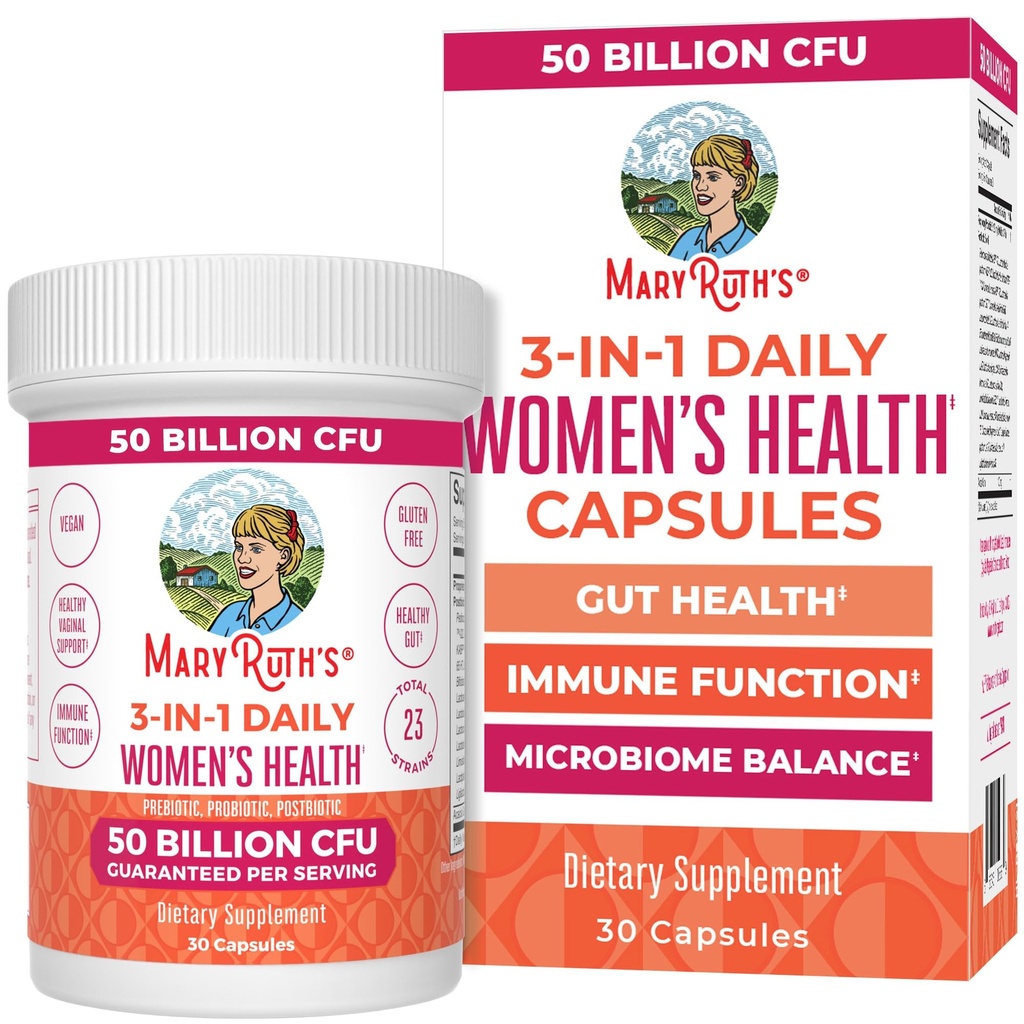 MARYRUTH的3-in-1 妇女日常健康维生药 ============================================================================================================================================================================================================================================