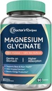 医生的食谱 甘油酸镁 含高吸附和不增压的Chelated 镁 胃上容易,无 Gluten, Bone, Nerve & Energy Support, 90片