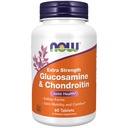 现在食品补充品,Glucosamine & Chondroitin 额外强度,硫酸盐形式,60片
