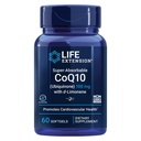 寿命延长 Super Omega-3 240 Softgels 鱼油包 配有 Super-Absobbable CoQ10 60 Softgels 心脏健康补编