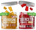 L-Tyrosine Gummys + Quercetin Gummys - L Tyrosine 补编 Quercetin 配有维生素C的 Quercetin 配有维生素C的 Quercetin 配有维生素C的 焦点 和 免疫 支持 Gummys - 60 L-Tyrosine for Kids Gummys, 60 配有锌 Gummys