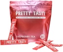美味的Raspberry Radiance Collagen 茶 - 棒包邮袋,太阳吻的Raspberry Blend, 美丽与健康, 10g Collagen Peptides Mix, 30 Counter