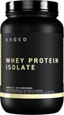 Kaged Whey蛋白蛋白隔离粉 | 香草 | 100%纯低乳糖 hey 工作后恢复饮料 | 支持肌肉建筑 | 男女补品 | 25 服务