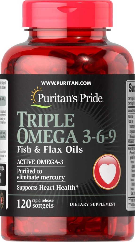 清教徒的三重荣耀 Omega 3-6-9