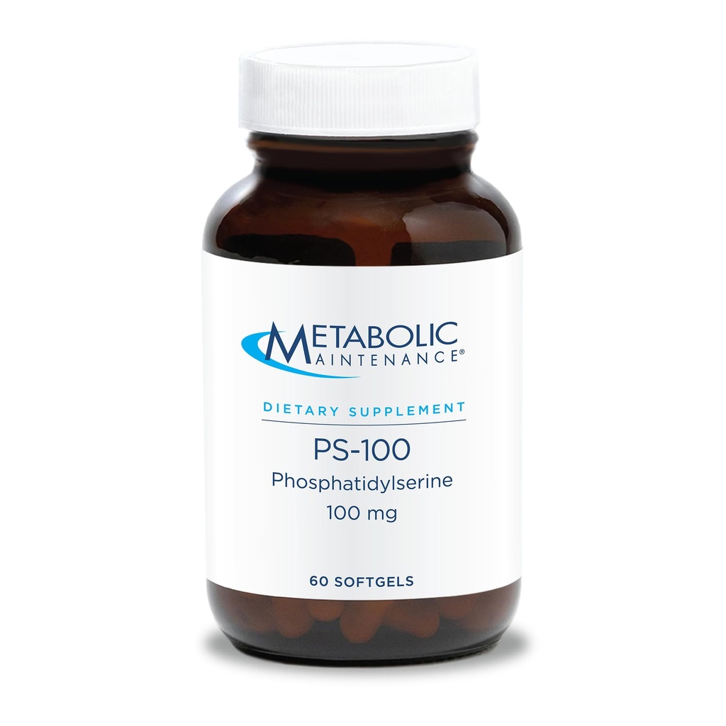 Metabolic Maintenance PS-100 Phosphatidylserine 100 mg, 60 Capsules