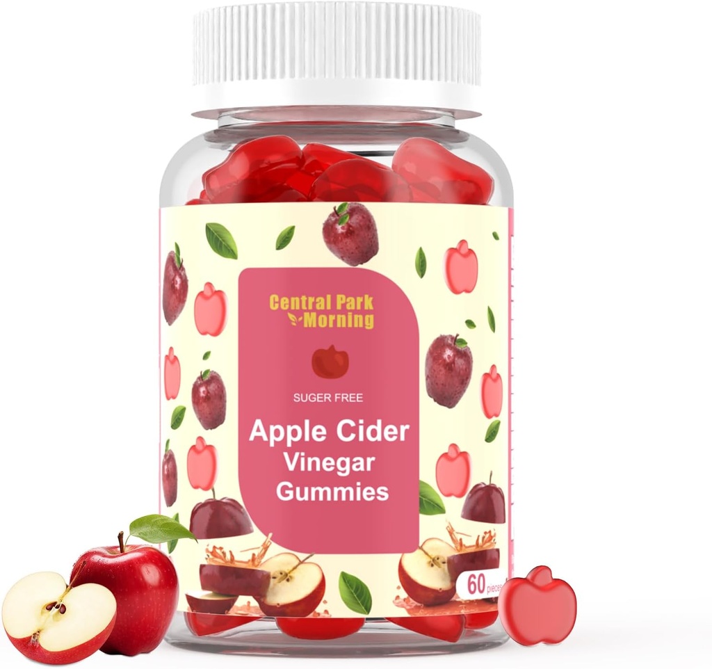 Apple Cider Vinegar Gummys 1000mg, ACV Detox & Cleanse, Suger Free and Non-GMO - 60 Gummys的补编 苹果苹果葡萄酒 Vinegar Gummys 1000mg, ACV 止毒和清洁,Suger Free and Non-GMO - 60 Gummys