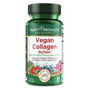 Vegan Collagen 构建器 - 有机全食品水果 + Veg, Silica, Lutein, 维生素C, Biotin, 葡萄种子 - 氨酸 Glycine, Lysine + Proline Collagen 推进器(30种服务,平板)