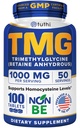 Tuthi TMG 补充 – 1000mg 三甲基甘氨酸 – Betaine 氨基酸用于心血管支持和健康同位素水平 – 100 Vegan 板块 – Gluten Free, Non-GMO – 在美国制造