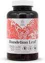 Dandelion Leaf 120 Capsules 高级草药膳食补充剂 配蔬菜 Capsules 和 Dandelion (Taraxacum officinale) 干叶(120计)