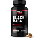 强因子 Black Maca Root 生命力增殖 超强吸收和强力的男性,天然 Maca Negra 提取,基础系列,1000mg, 60 Capsules