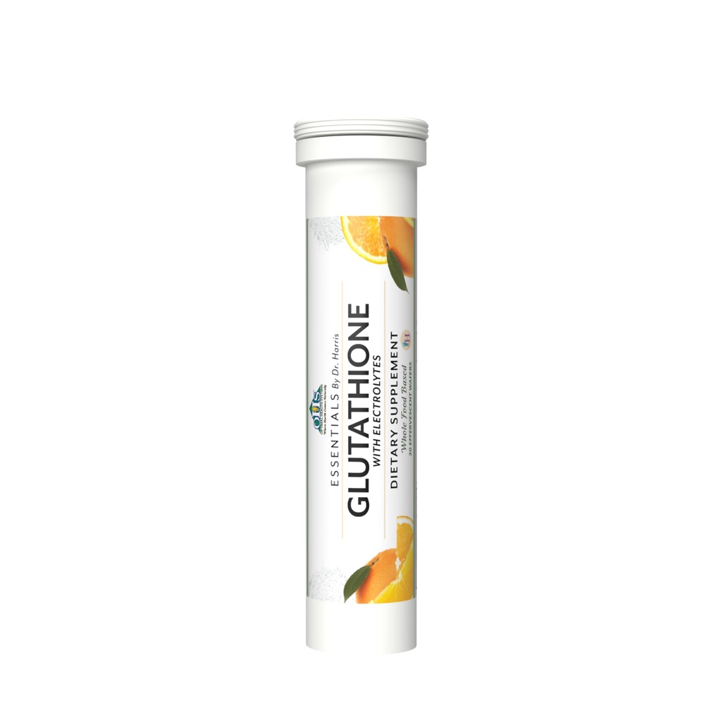 最佳健康系统 基本Glutathione + 超级抗氧化剂 + Potent Vitamin C + 电解质 → 三聚苯乙烯 Glutathione – 抗衰老补充 → 20 Wafers