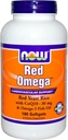 Now Foods - Red Omega Red Yeast Rice with CoQ10 30 mg. - 180 软胶