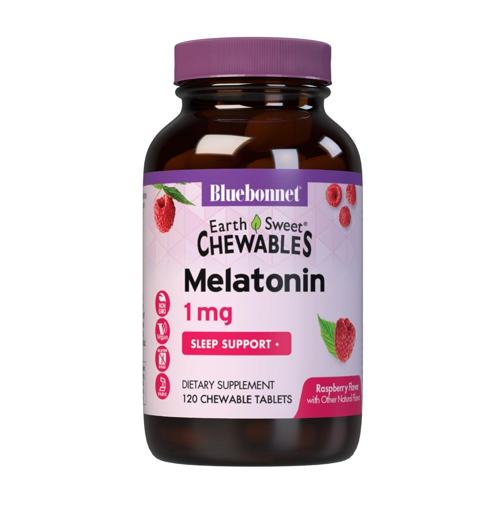 蓝波网 营养 地球 甜美拉图宁 1 mg 快速行动 快速溶解 夜间 放松和休息 睡眠支持 - 睡眠援助 - 格鲁滕-无格鲁滕,维冈 - 拉斯贝里 Flavor - 120 美味餐饮片