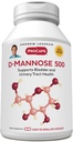安德烈·勒斯曼·德-曼诺斯(Andrew Lessman D-Mannose) 500mg - 60 Capsules - 支持布拉德,肾脏和尿道切克健康. 纯净,非GMO D -曼诺斯。 没有附加物。 细小容易吞咽的笼盖