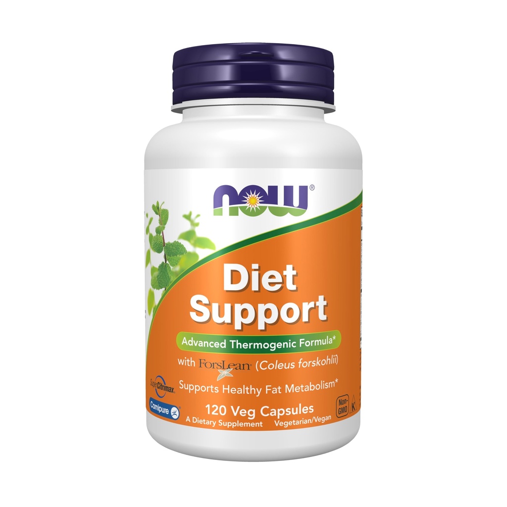Now Foods 补充食品,与ForsLean 的饮食支持(Coleus forskohlii),120 Veg Capsules