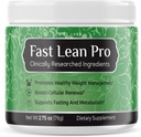 rize 实验室 Fast Lean Pro Advanced Formula 补充水力学 BCAA 饮料 Capsules in a Jar, Easy to Scoop and Tastes Great (30 services) 水力学 水力学