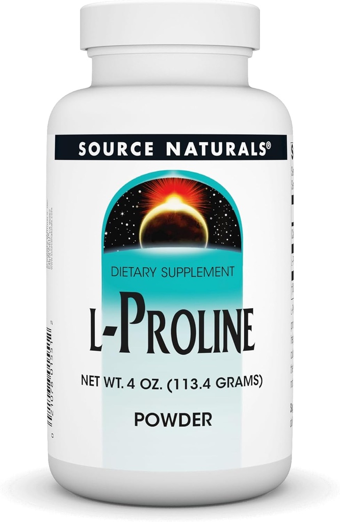 来源: Naturals L- Proline Powder - 4 Ounce