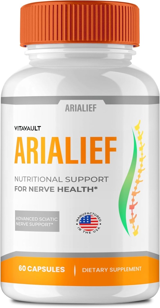 Arialief Brain 补充记忆和焦点卡普尔,Aria LIEF 高级公式 大脑健康支持药丸 最大强度诺特罗匹克 Arialief 所有自然支持药丸审查(60个卡普尔)
