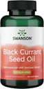 Swanson Black Currant种子油 -- -- 草药补充剂,促进免疫系统和心脏健康支持 -- -- 自然公式支持联合体健康 -- -- (180软胶,每个500毫克)