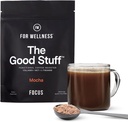 (原始内容存档于2018-09-26). For Wellness the good Suff Focus – Mocha Coffee Boaster | Nootropic Collagen Creamer 配有 MCTs for Focus, Energy & Wellness | Non-Dairy, Keto-Friendly, 30 services.