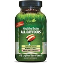 Irwin Naturals Health Brain全天关注 - 60 Liquid Soft-Gels - 推动精神表现和促进长期脑健康 - 30 services