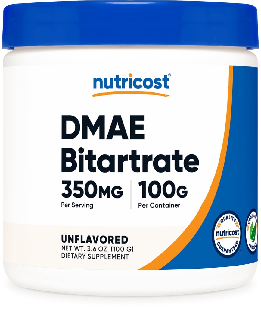 营养成本纯DMAE-Bitartrate 100克
