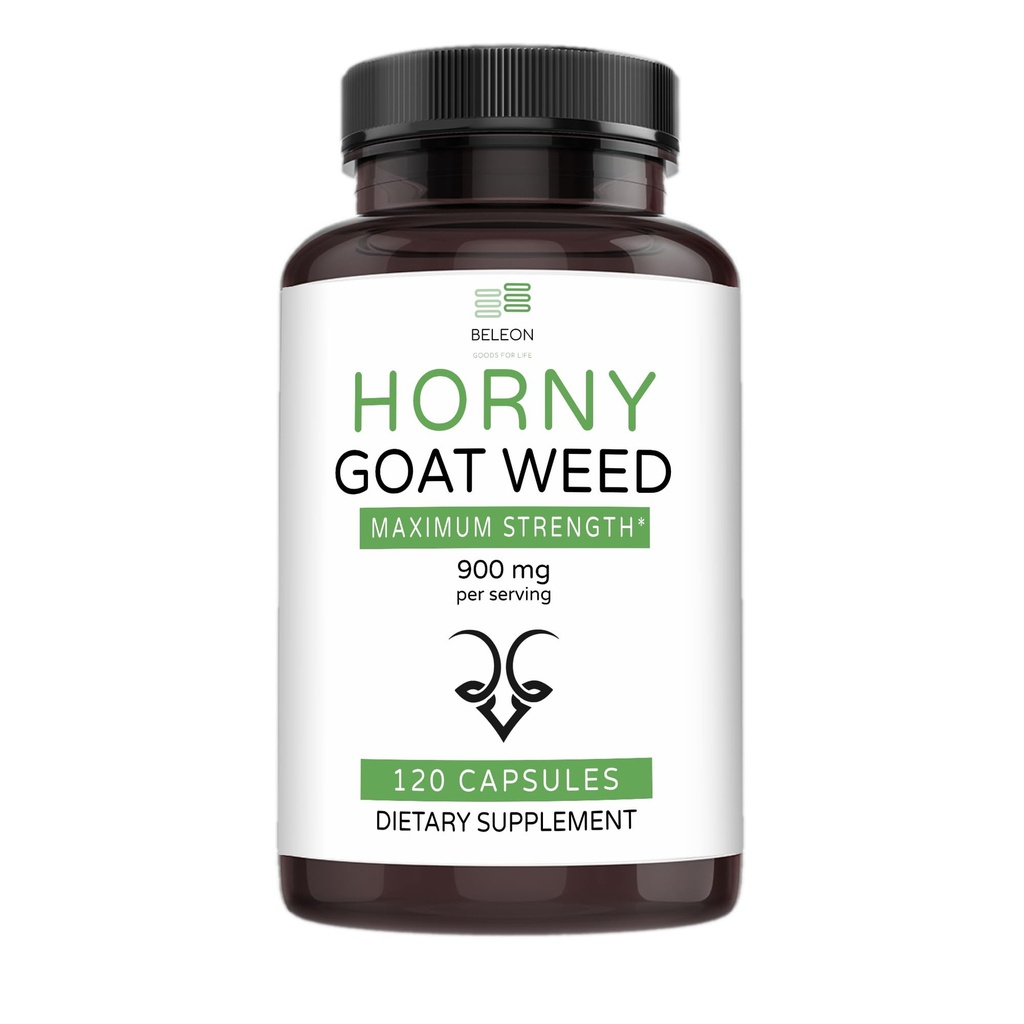 Horny Goat Sheed Excert for Men and Women - 雄性增益 斯丹娜草药 - 120 Capsules