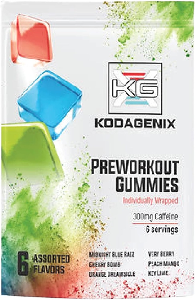 Kodagenix 世界首个工作前Gummy