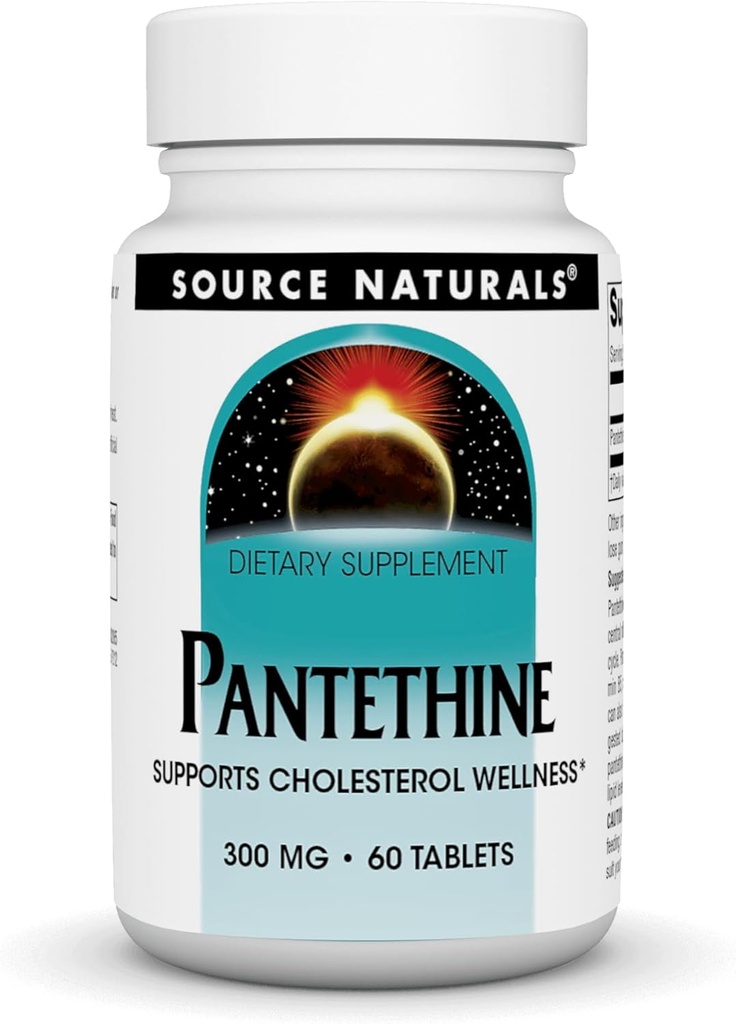 来源:天然 Pan,支持胆固醇井 *,300毫克,60片