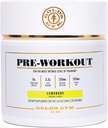 Gold的健身营养 工作前粉 QQ 无豆, Keto, Vegan 工作前与绿色咖啡豆天然咖啡因, L-Citrulline, Beta-Alanine, 抗氧化剂, 20 services (Lemonade)
