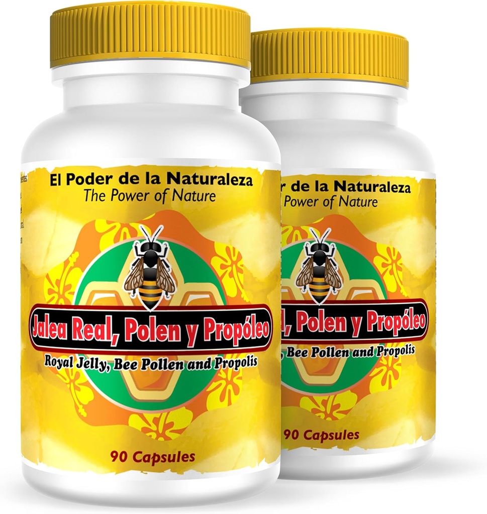营养沙鲁德产品Jalea Real, Polen y Propoleo en UNA sola capsula. 中国植物物种信息数据库. 马克西玛·波滕西亚. 托尼科再生者,energia Natural,.Set de 2 frascos con 90 caps. (单位:千美元)