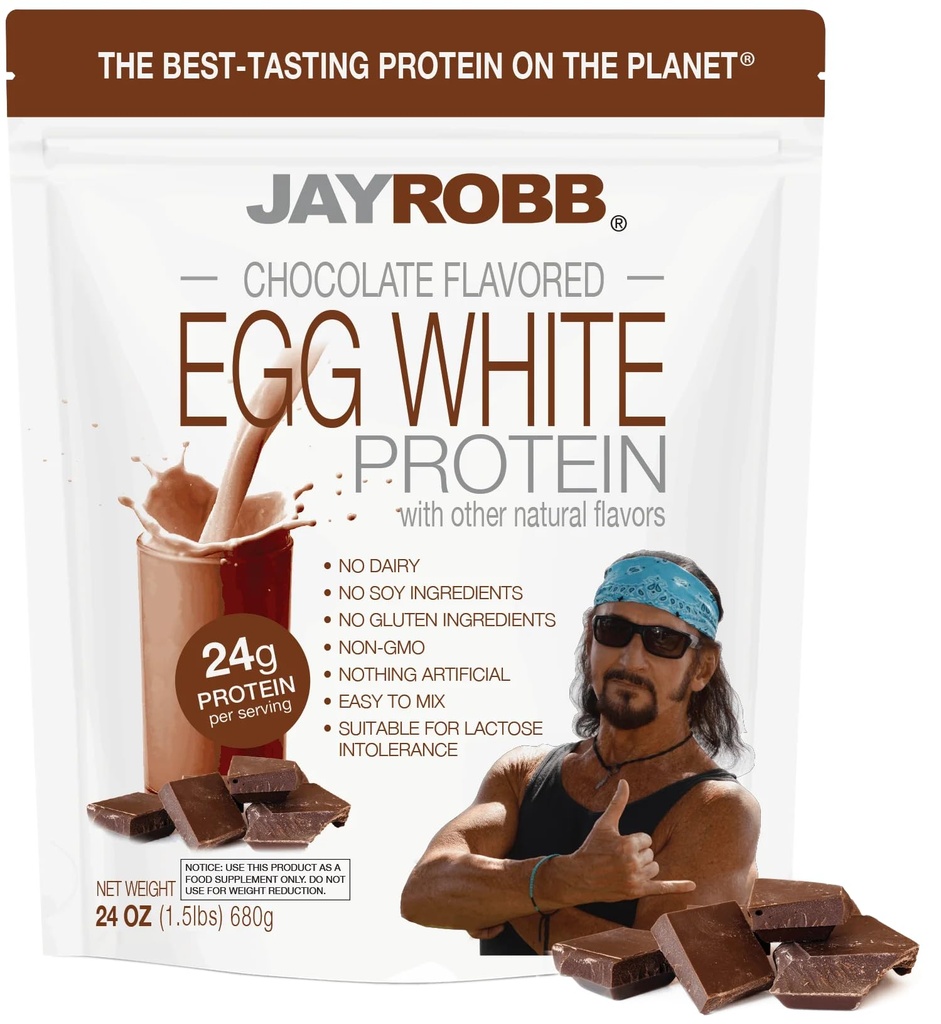 JAYROBB 巧克力蛋白蛋白 24 oz, 1.5 磅袋