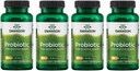 Swanson 消化健康Probiotic GI Tract Immune 支持旅行者支持 20亿 CFU 与 Prebiotic FOS 60 Veggie Capsules (4包)