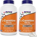 现在食品 L-Carnitine 500毫克, 240Veg Caps (2包)