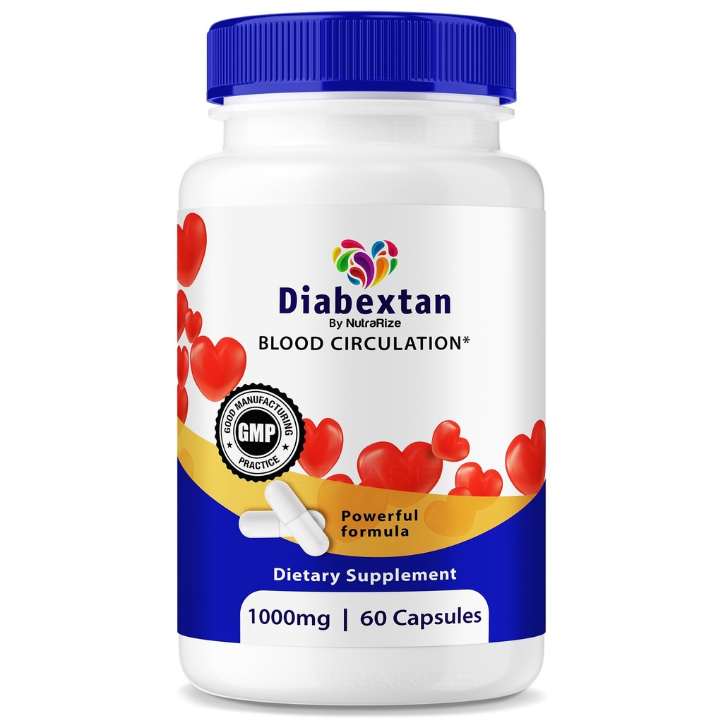 Diabextan Capsules - 健康水平的自然公式,综合支持,维他命Capsule以维持整体健康,Glyco优化审查(60 Capsules)